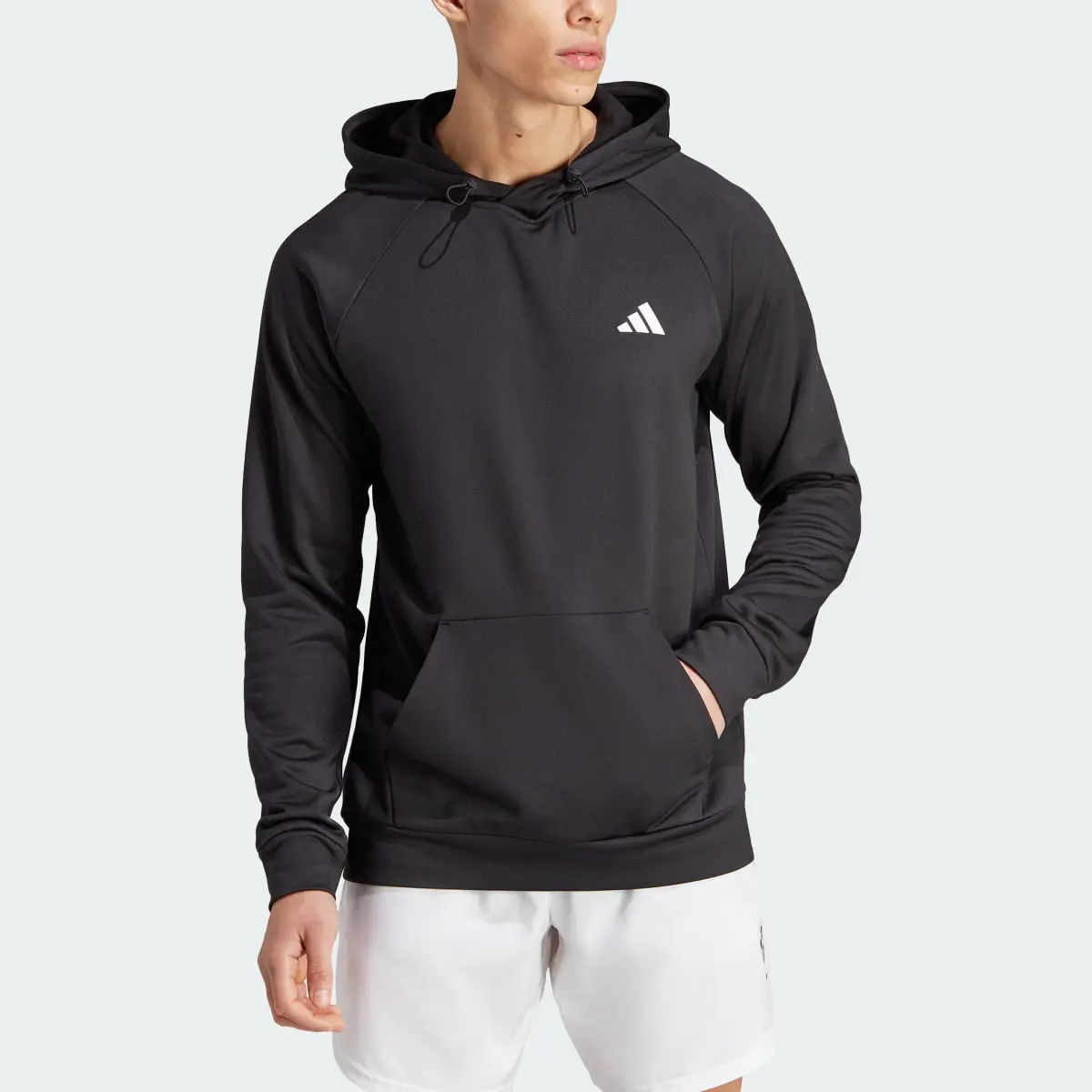 Adidas Game and Go Small Logo Training Hoodie. 1