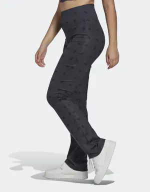 Stretchy Allover Print Pants