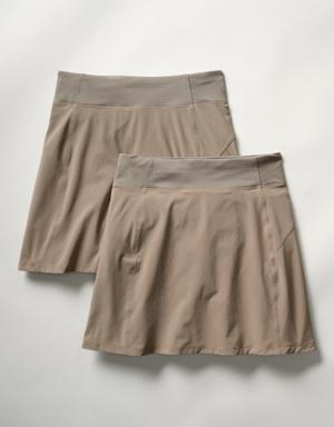 Athleta School Day Skort 2-Pack beige