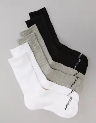 American Eagle Crew Socks 3-Pack. 1