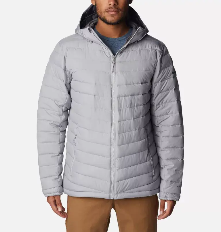 Columbia Men's Slope Edge™ Hooded Insulated Jacket. 2