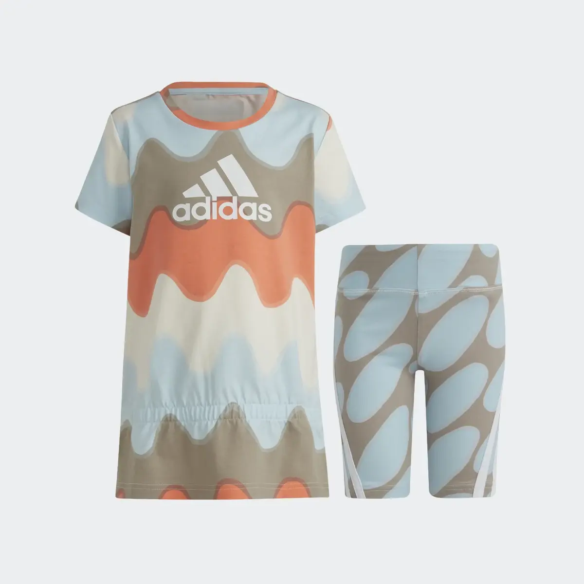 Adidas Conjunto Marimekko de Algodón Estampado. 1