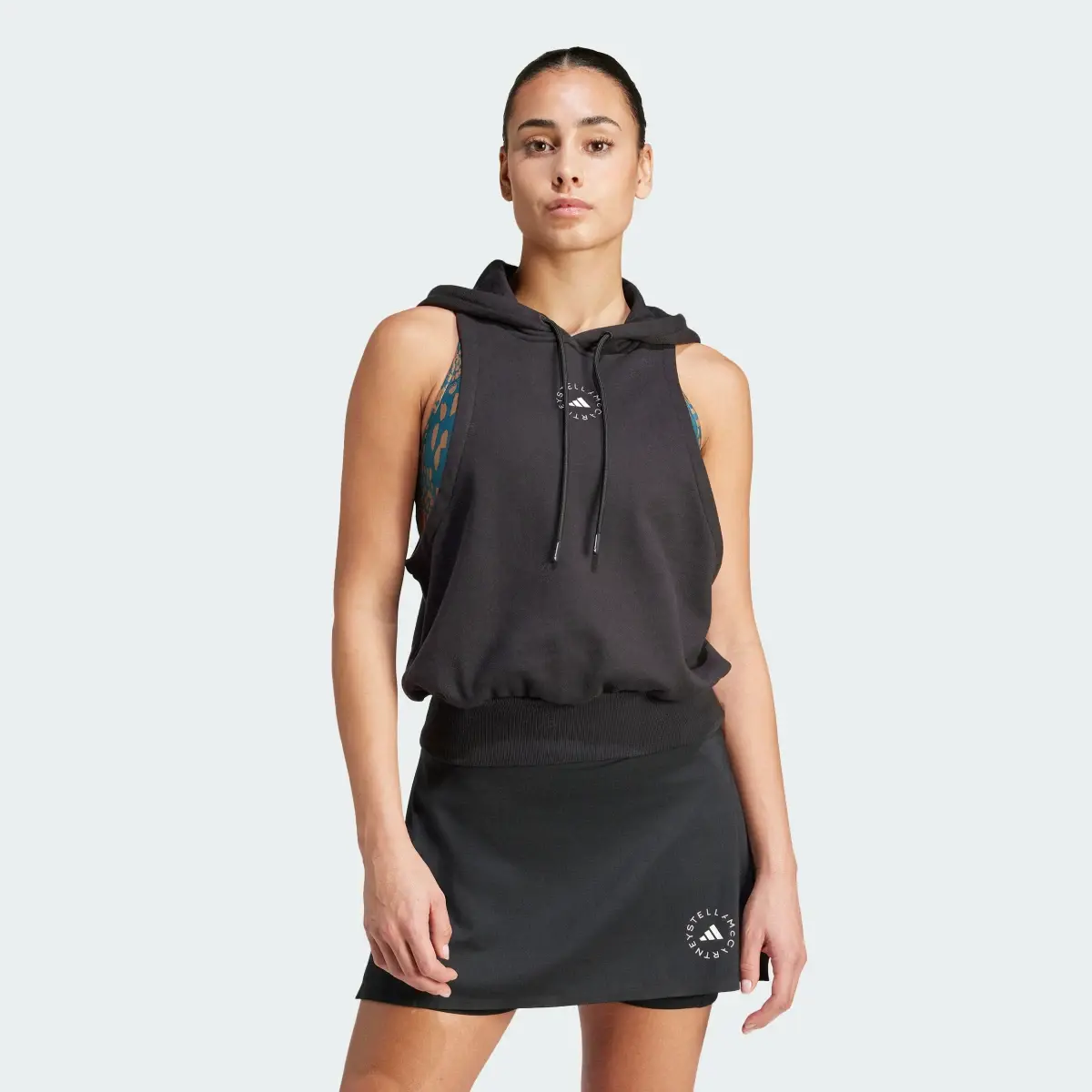 Adidas by Stella McCartney Sportswear Sleeveless Hoodie. 2