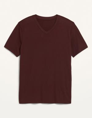 Old Navy Soft-Washed V-Neck T-Shirt for Men red