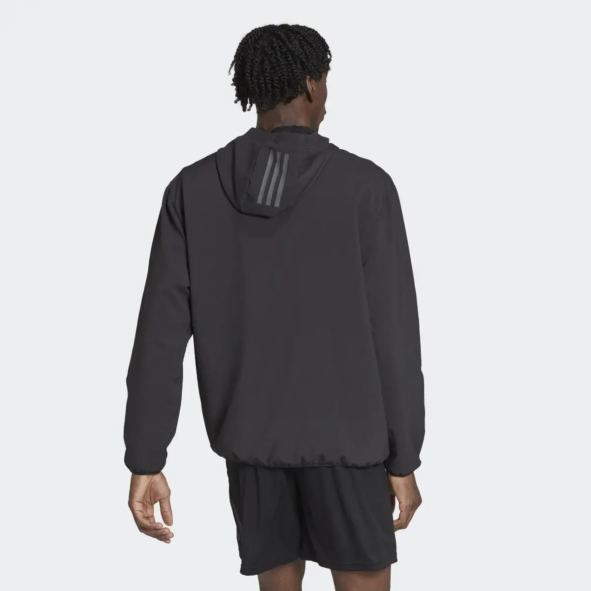 Adidas Train Essentials Seasonal Training Light Jacket. 3