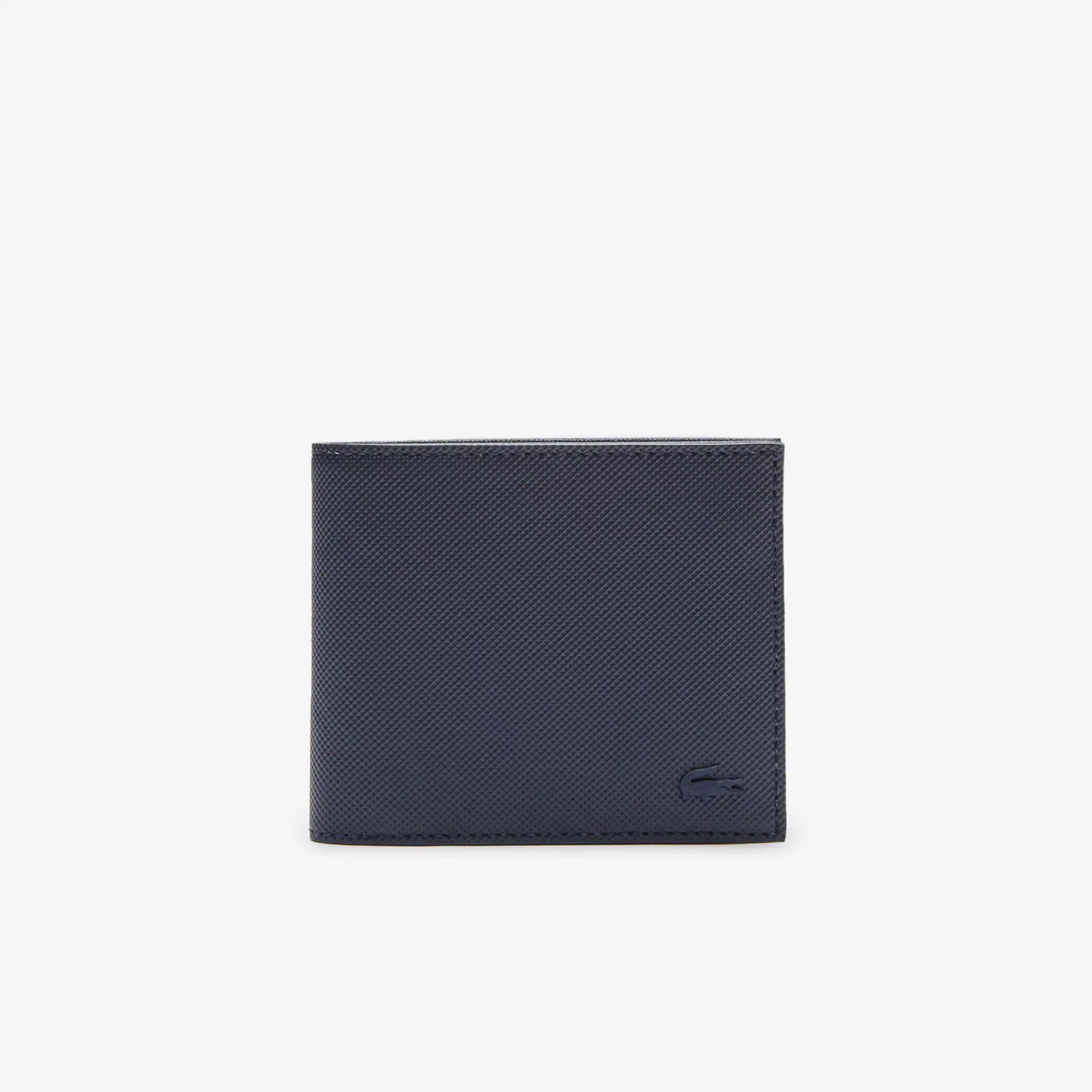 Lacoste Men's Classic Petit Piqué 3-Card Wallet. 1