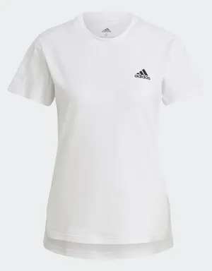 Playera adidas Women Designed To Move Aeroready 3 Franjas