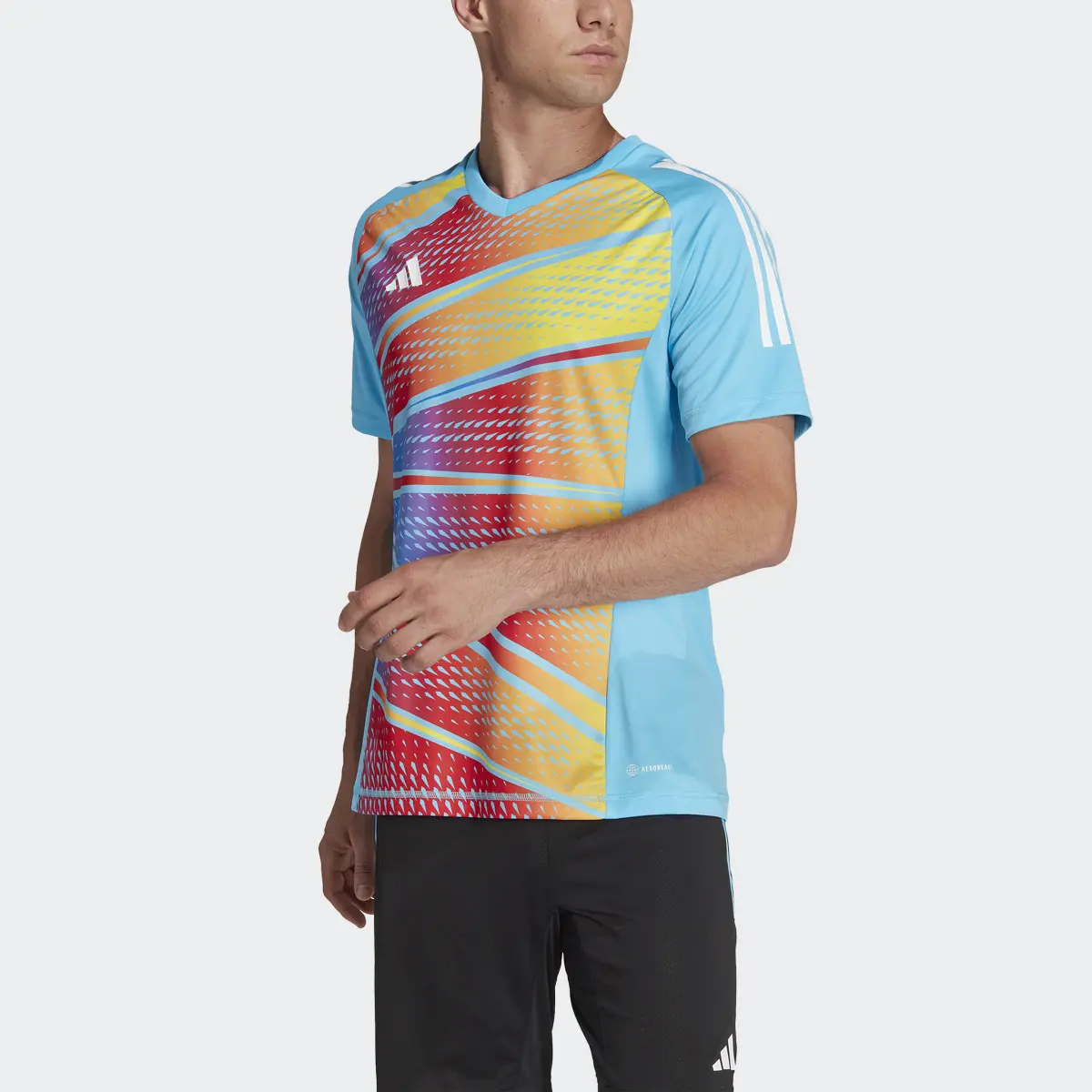 Adidas Tiro 23 Pro Short Sleeve Graphic Jersey. 1