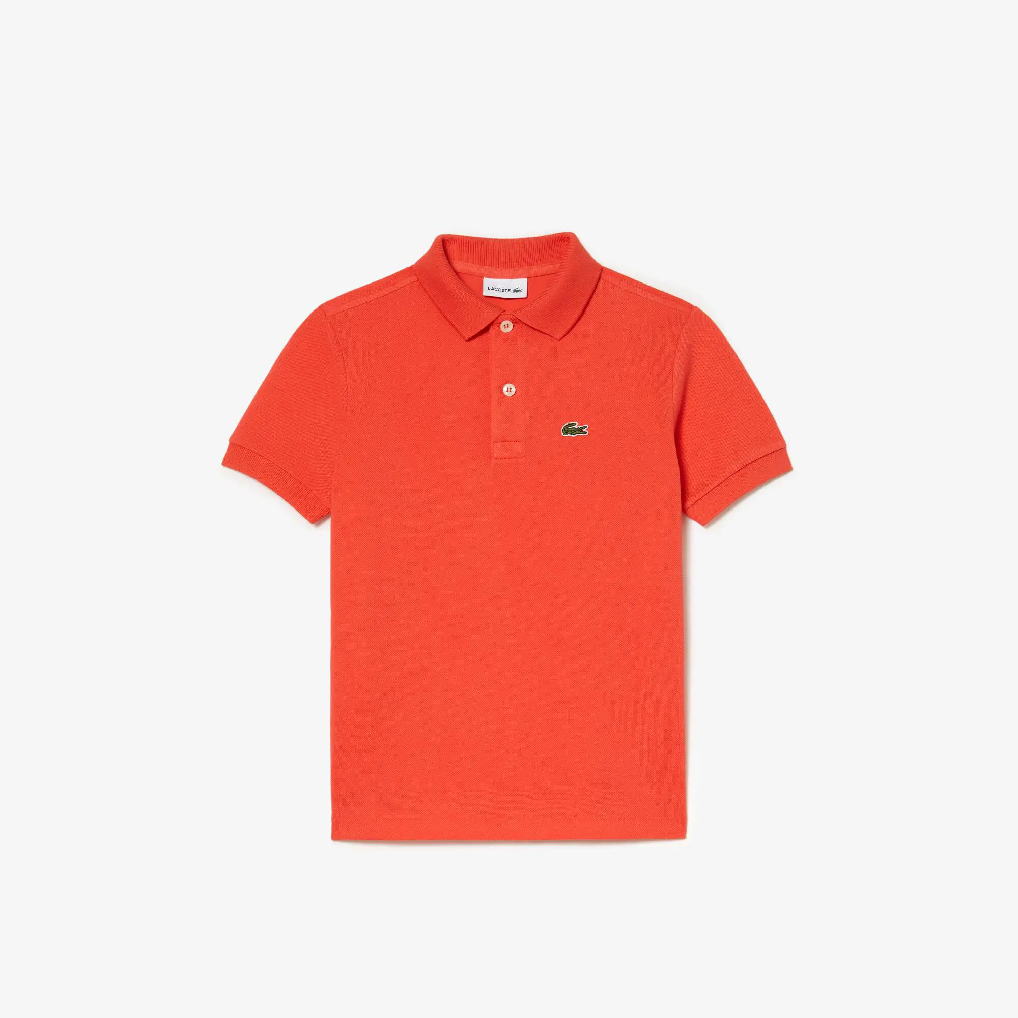 Lacoste Kids' Lacoste Regular Fit Petit Piqué Polo Shirt. 2