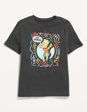 The Simpsons™ Bart Simpson Gender-Neutral T-Shirt for Kids black