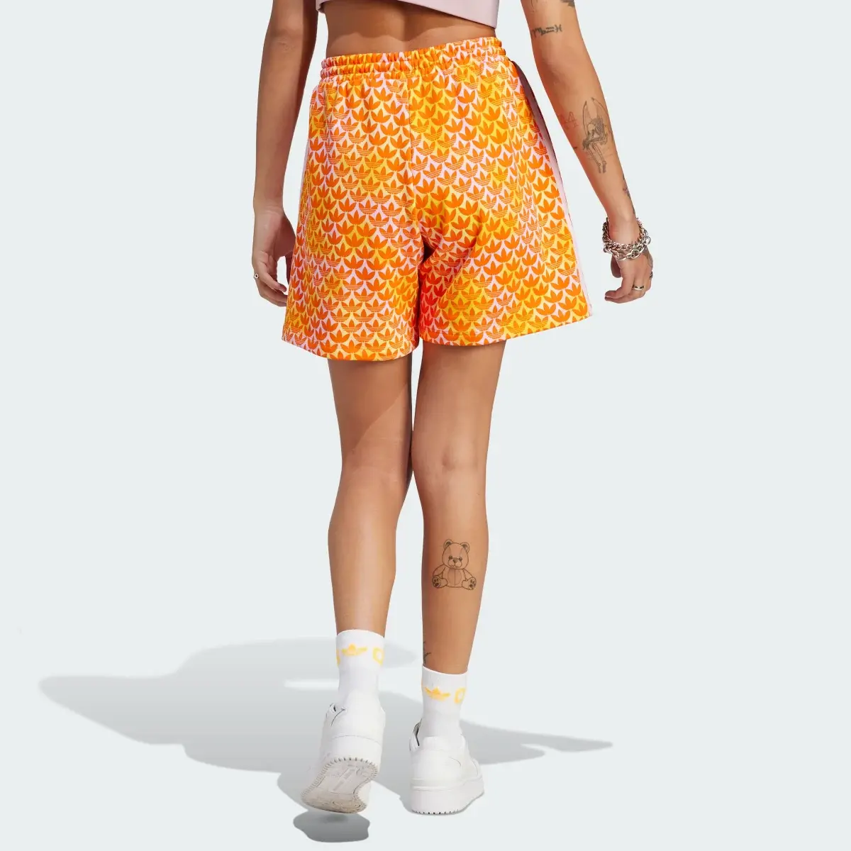 Adidas Trefoil Monogram Shorts. 2