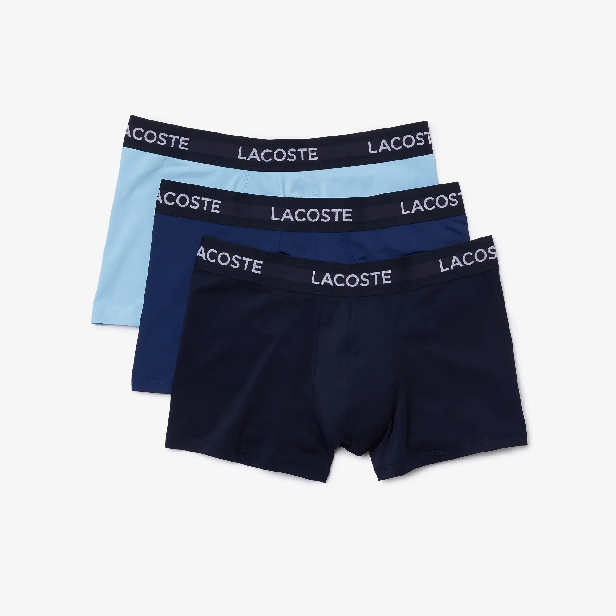 Lacoste Men’s Microfiber Trunk 3-Pack. 2