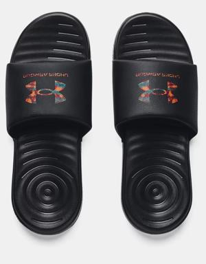 Under Armour Men's UA Ansa Graphic Logo Slides. 3 Under Armour Men's UA Ansa Graphic Logo Slides. 3