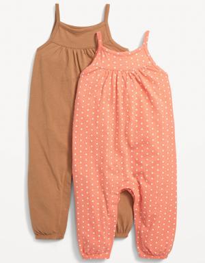 Old Navy Sleeveless Jersey-Knit Jumpsuit 2-Pack for Baby multi