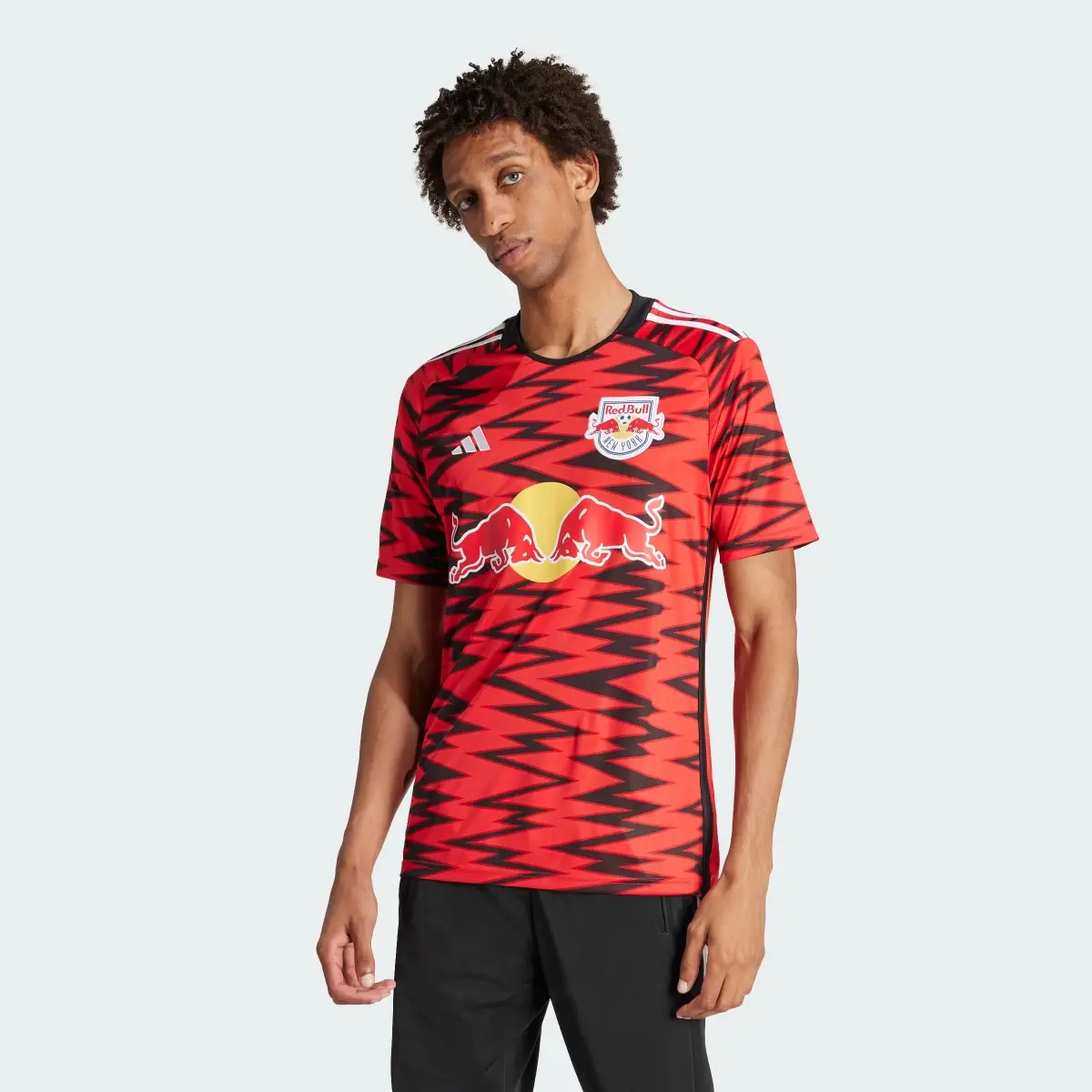 Adidas New York Red Bulls 24/25 Home Jersey. 2