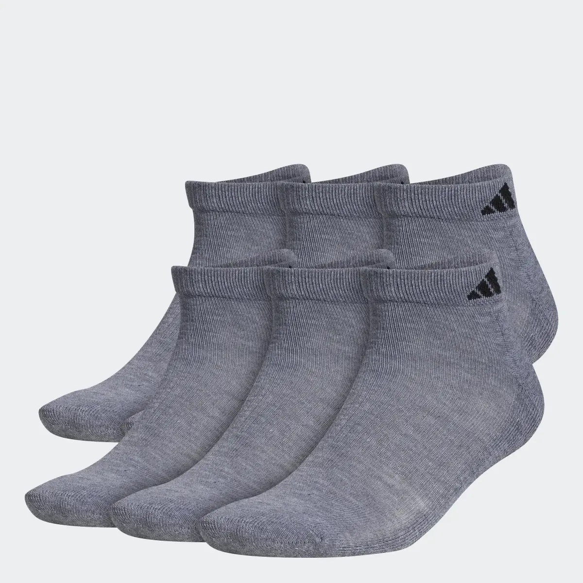 Adidas Athletic Cushioned Low Socks 6 Pairs. 1