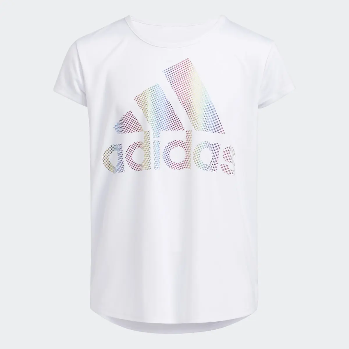 Adidas Rainbow Foil Tee (Extended Size). 1