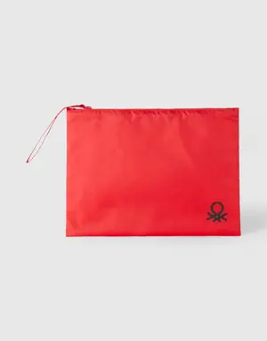 large pouch with logo