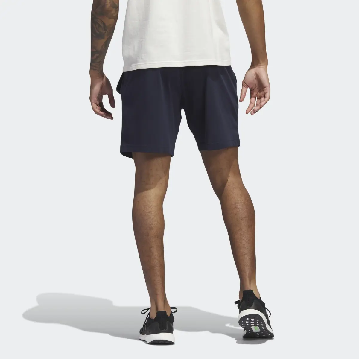 Adidas Shorts AEROREADY Essentials Logo Lineal Punto Jersey. 2