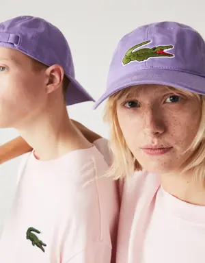 Lacoste Unisex Adjustable Organic Cotton Twill Cap