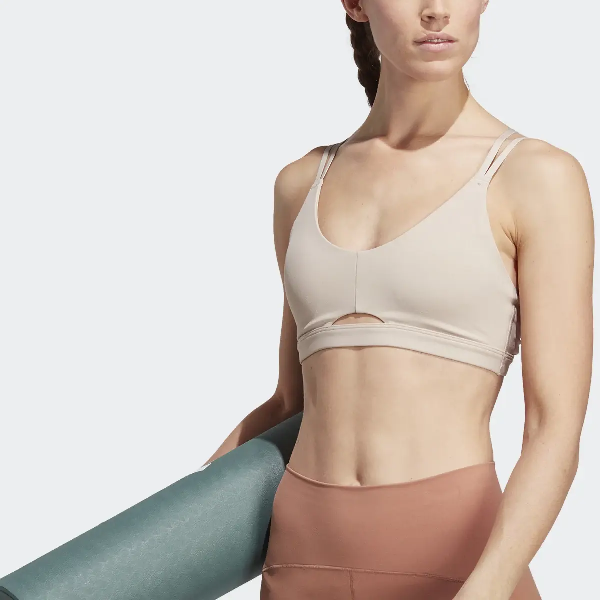 Adidas Yoga Studio Luxe Light-Support Bra. 1