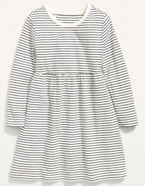 Old Navy Fit & Flare Printed Jersey Dress for Toddler Girls multi