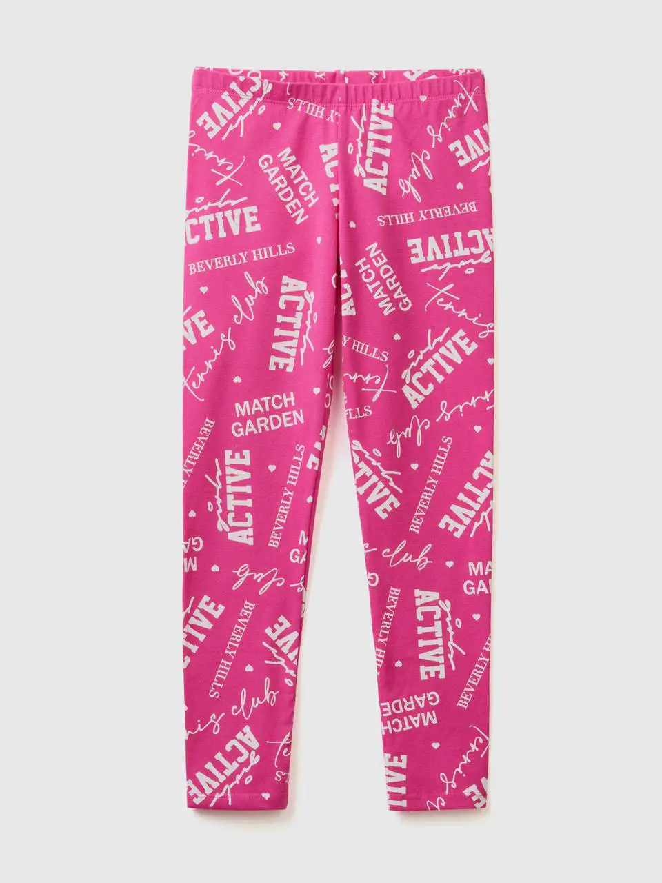Benetton leggings with patterned print. 1