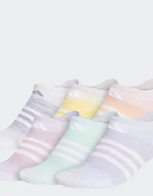 Ombre No-Show Socks 6 Pairs