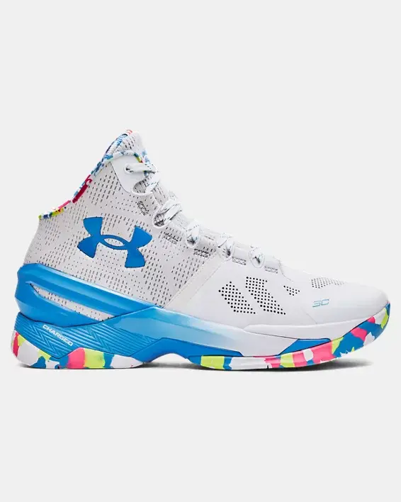 Under Armour Unisex Curry 2 Splash Party Basketball Shoes. 1