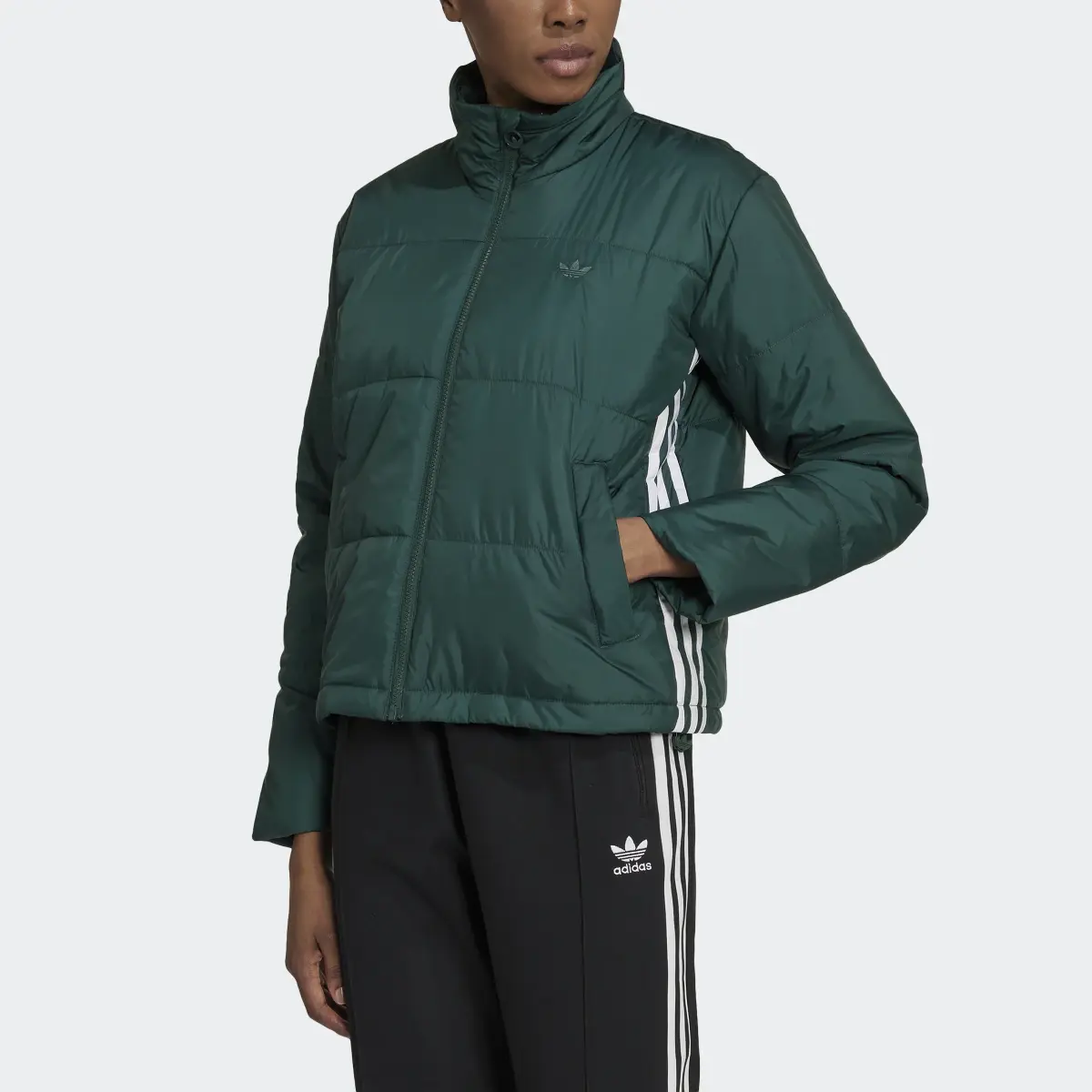 Adidas Short Puffer Jacket. 1