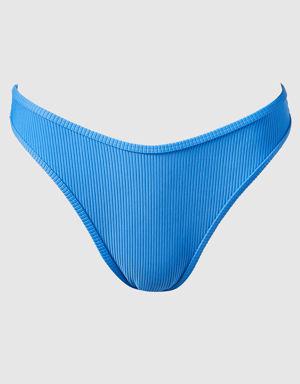 Swimwear Ribbed Cheeky Bikini Bottom