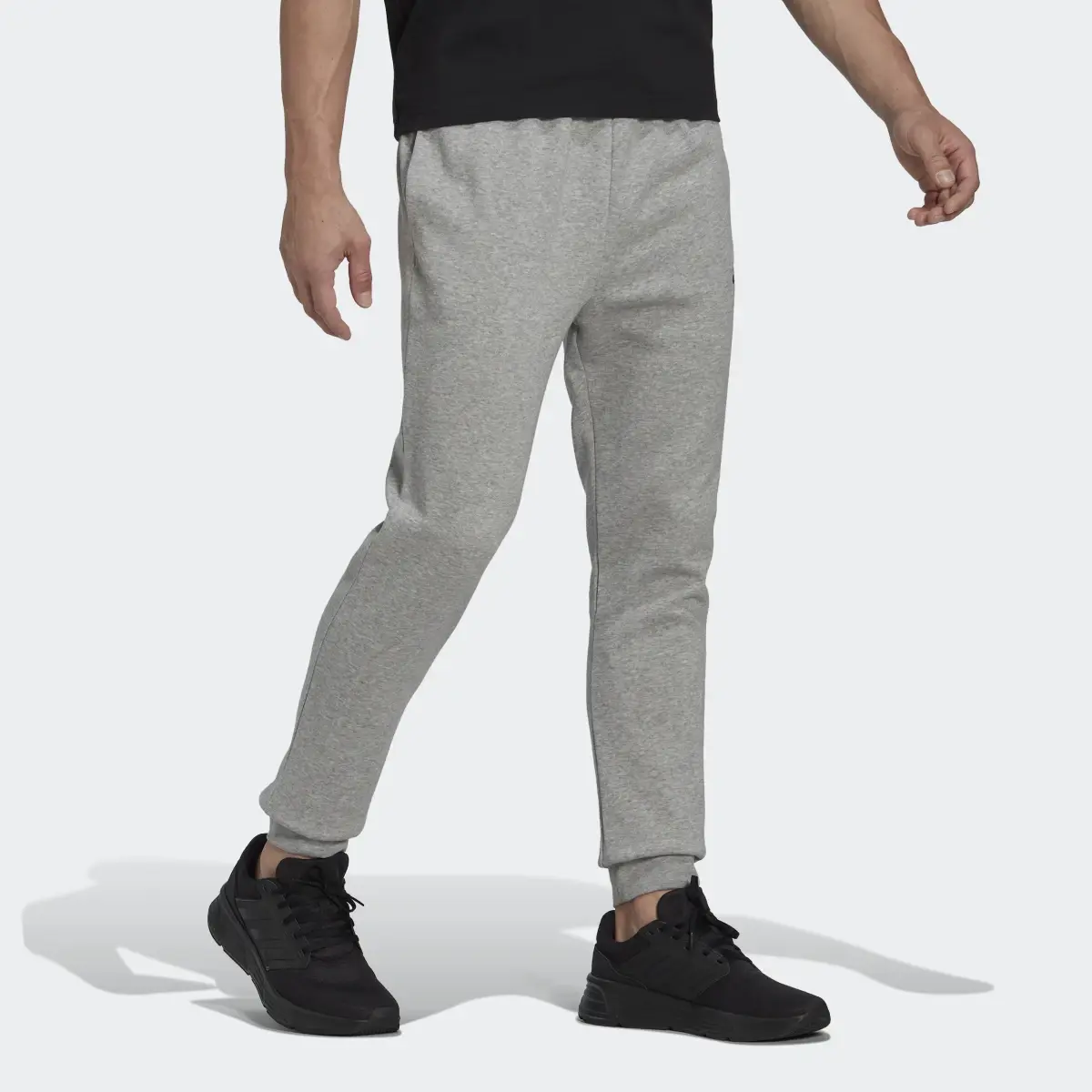 Adidas Essentials Fleece Regular Tapered Pants. 3