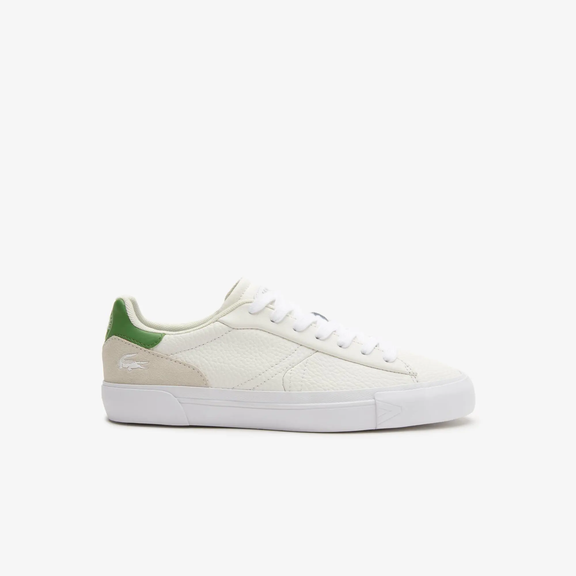 Lacoste Ténis em pele Lacoste L006 Roland Garros para mulher. 1 Lacoste Ténis em pele Lacoste L006 Roland Garros para mulher. 1