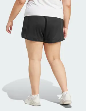Pacer Essentials Knit High-Rise Shorts (Plus Size)