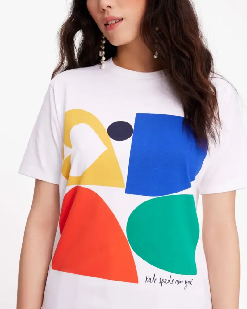 Kate Spade KSNY Geometric Tee. 2