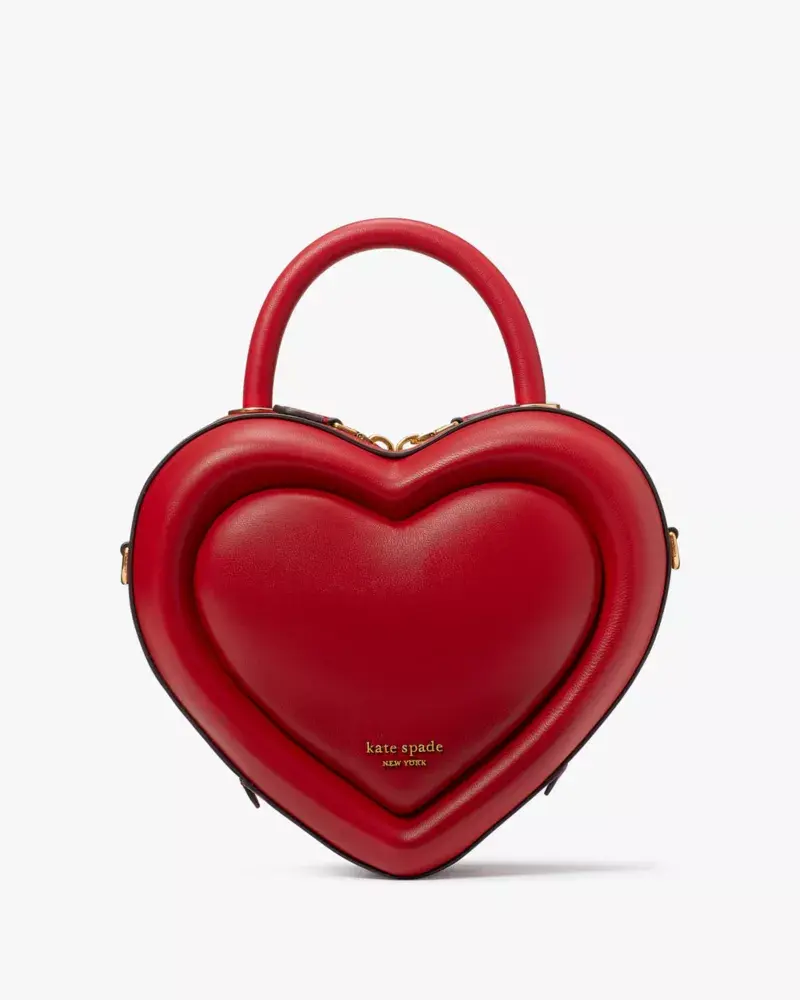 Kate Spade Pitter Patter 3D Heart Crossbody. 1