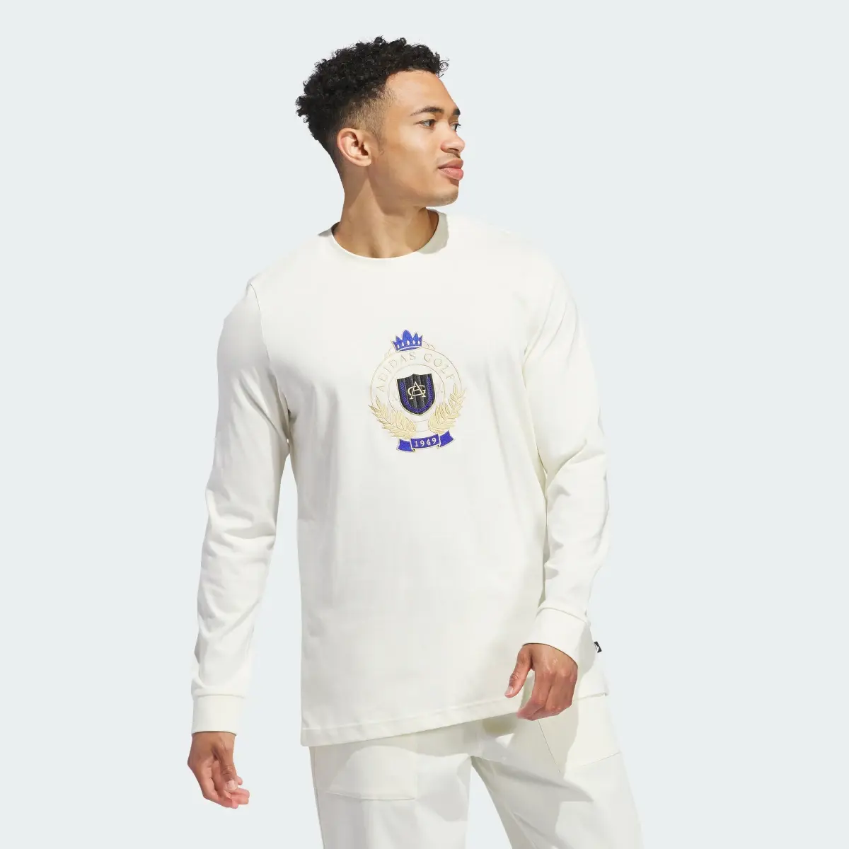 Adidas Go-To Crest Graphic Longsleeve. 2