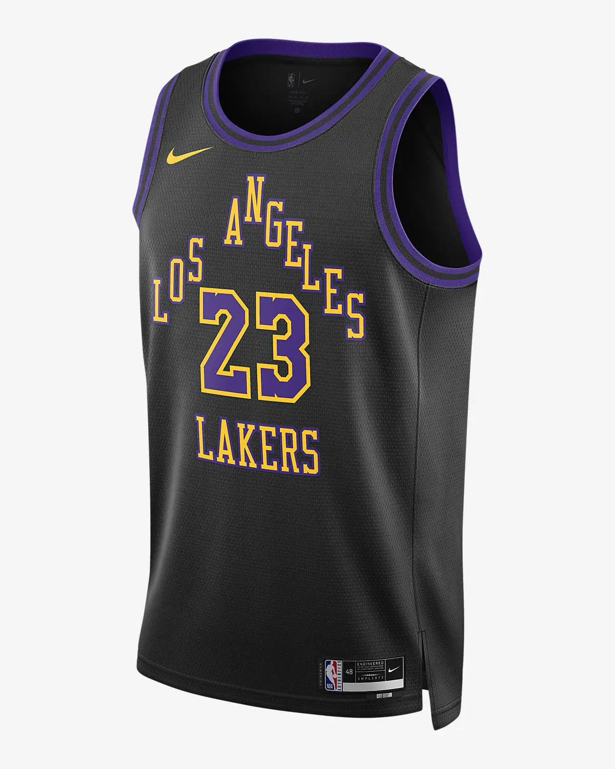 Nike LeBron James Los Angeles Lakers City Edition 2023/24. 1