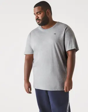 Men's Big Fit Crew Neck Cotton Jersey T-Shirt