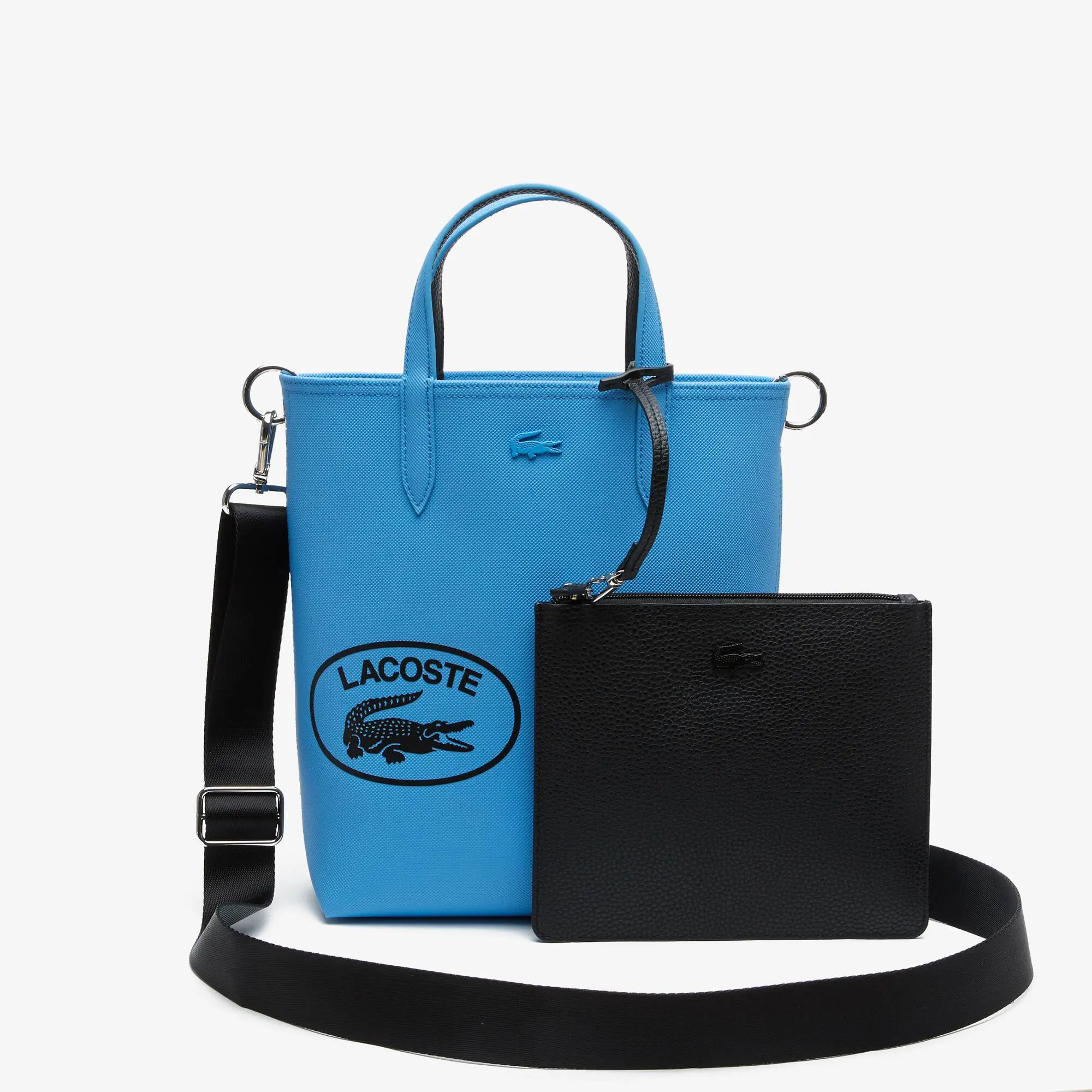 Lacoste Shopping Bag Reversible con Cocodrilo Lacoste para Mujer. 1