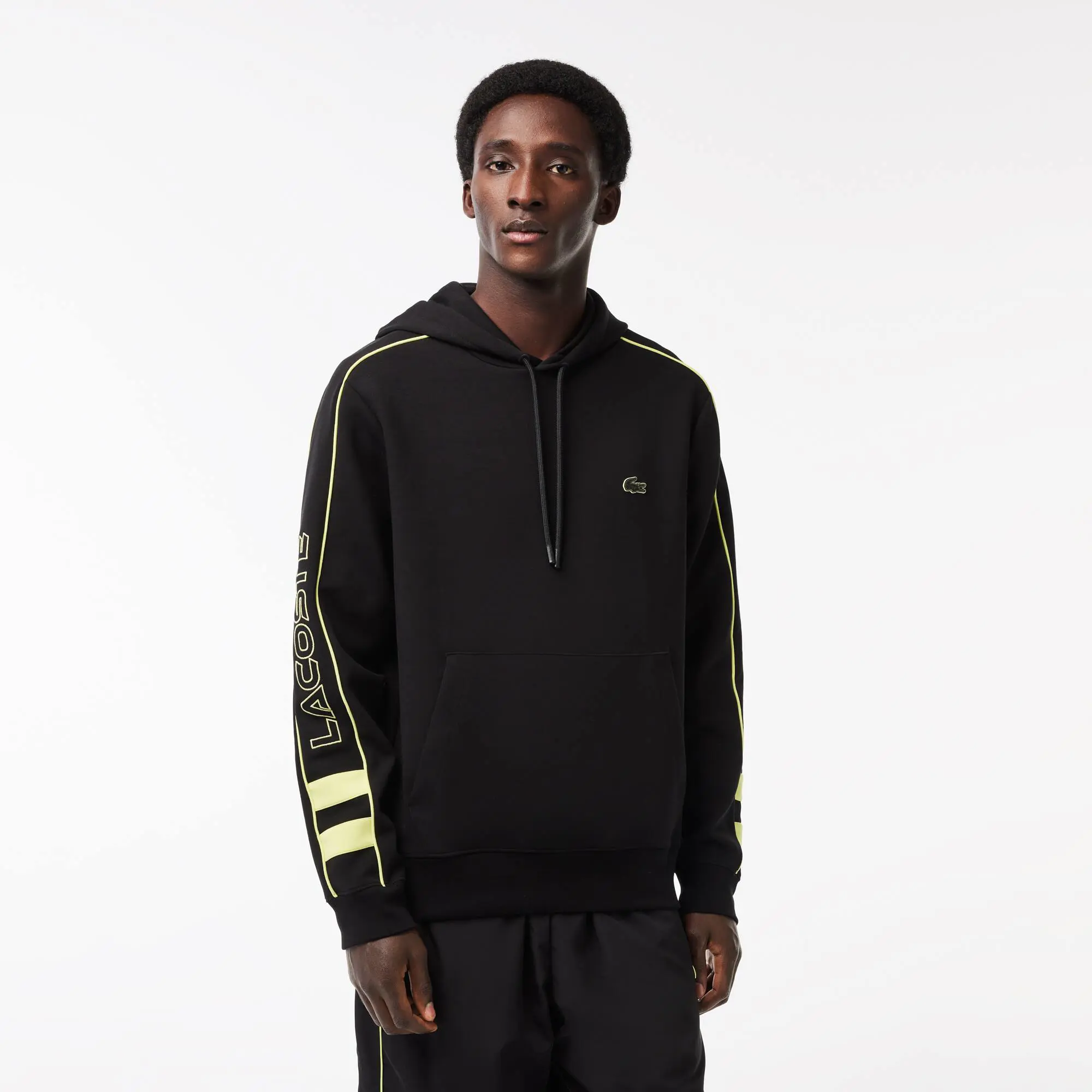 Lacoste Contrast Detail Jogger Hoodie. 1