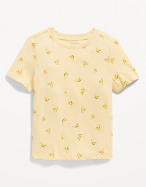 Old Navy Unisex Printed Short-Sleeve T-Shirt for Toddler multi