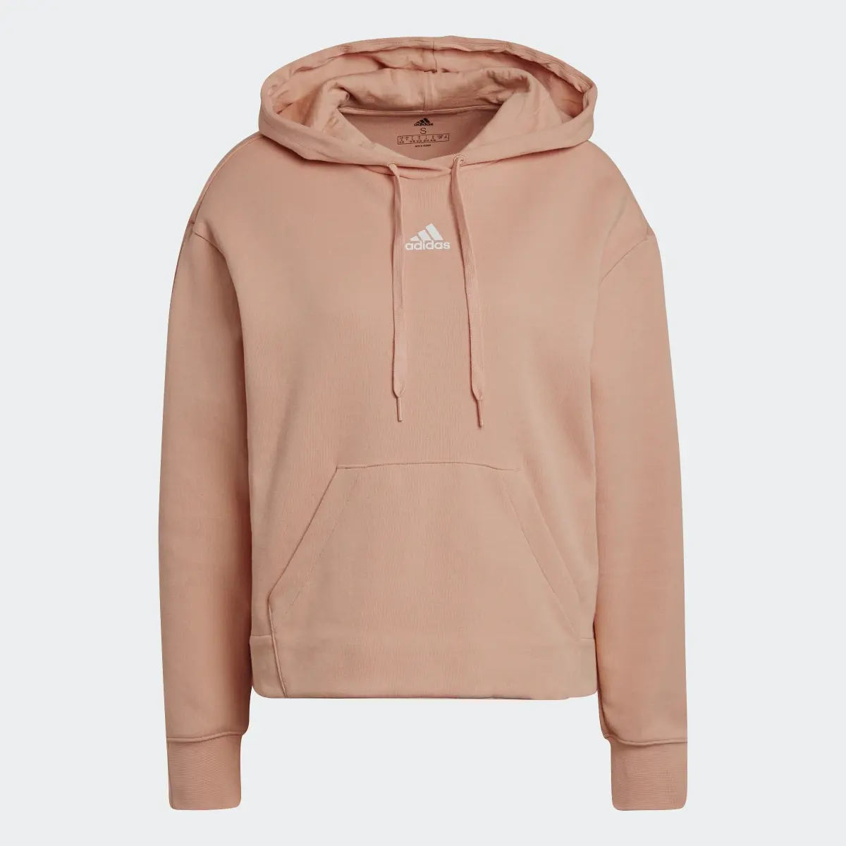 Adidas Essentials Relaxed 3-Stripes Hoodie. 1