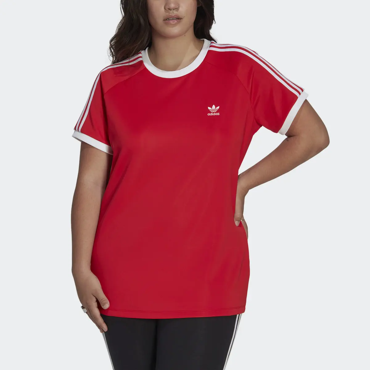 Adidas Playera Adicolor Classics Slim 3 Franjas. 1