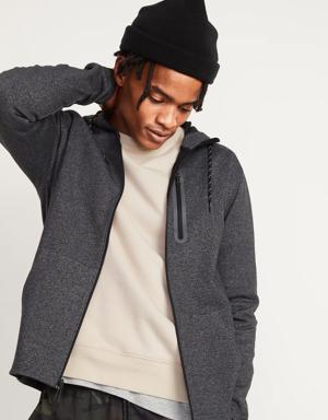 Dynamic Fleece Full-Zip Hoodie for Men gray