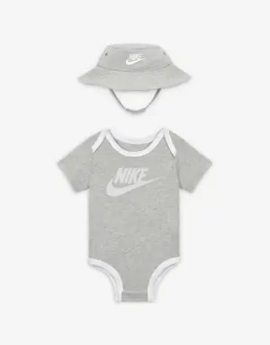 Core Bucket Hat and Bodysuit Set