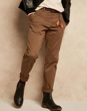 Banana Republic Tapered Rapid Movement Chino brown