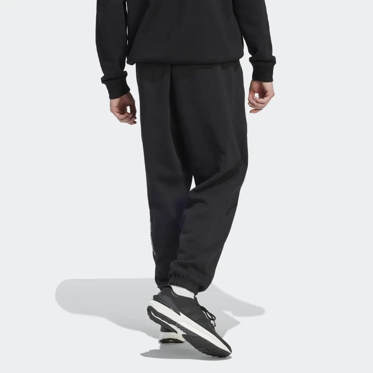 Adidas Scribble Fleece Joggers. 2