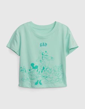 Gap babyGap &#124 Disney 100% Organic Cotton Mickey Mouse Graphic T-Shirt green