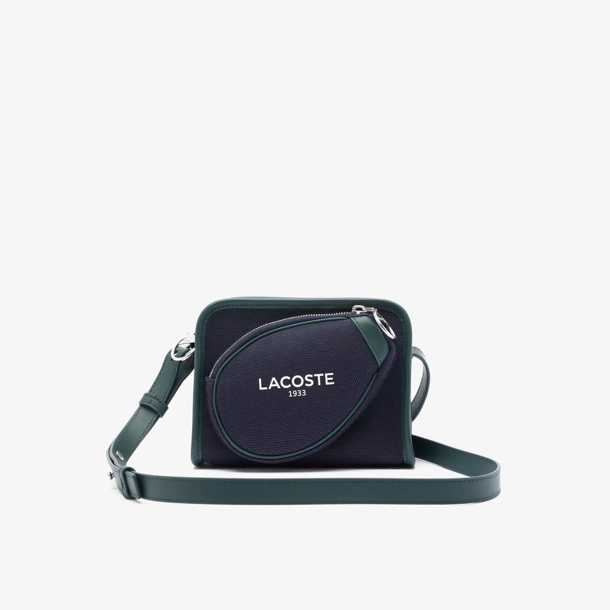 Lacoste Tennis Style Textile Shoulder Bag. 1